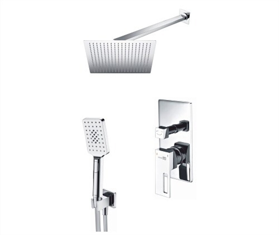 Изображение товара Душевая система WasserKRAFT A16590 скрытый монтаж хром Германия