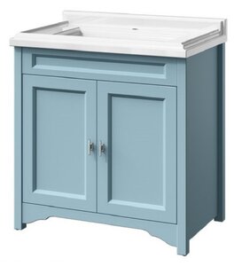 Изображение товара Тумба под раковину Caprigo Aspetto Preston 80 33912, цвет TP-817 антарктида