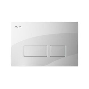 Изображение товара Клавиша Am.Pm Pro S I047001, пневматическая, белый глянцевый