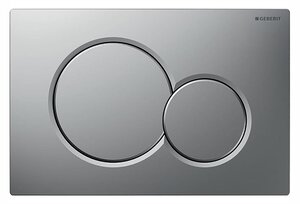 Изображение товара Клавиша Geberit Sigma Type 01, 115.770.JQ.5, с легкоочищаемой поверхностью, матовый хром