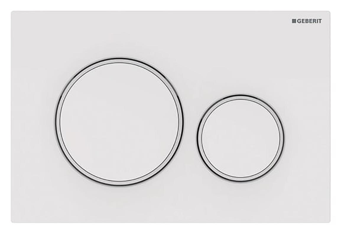 Изображение товара Клавиша Geberit Sigma 20 115.882.11.1 для унитаза с механическим пневматическим и электронным управ