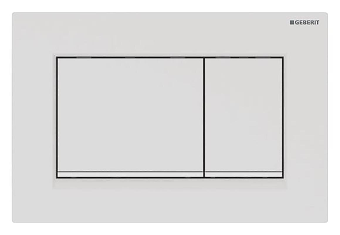 Изображение товара Клавиша Geberit Sigma Type 30 115.883.01.1 для унитаза с легкоочищаемой поверхностью