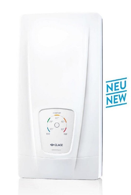 Изображение товара Водонагреватель Clage DCX Next 18-27 кВт, трехфазный, электронное управление