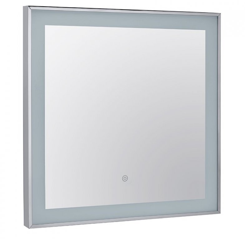 Изображение товара Зеркало с подсветкой Bemeta 128101829 60x60 см сенсорное хром