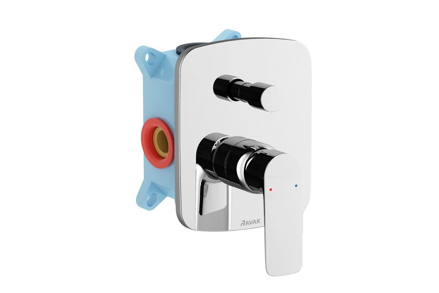 Изображение товара Смеситель для ванны и душа Ravak Classic X070088-CL 065.00 для R-box, скрытого монтажа, хром