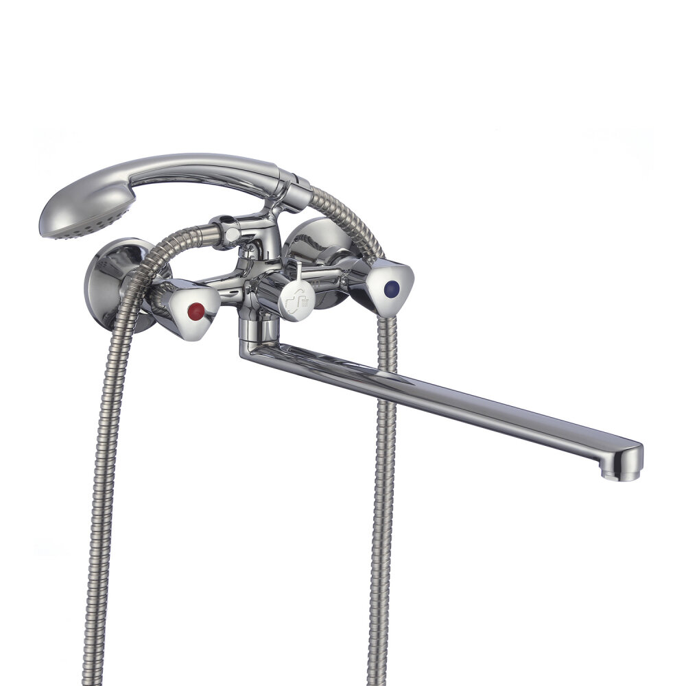 Изображение товара Смеситель Milardo Tring TRISBL2M10 для ванны и душа с длинным изливом