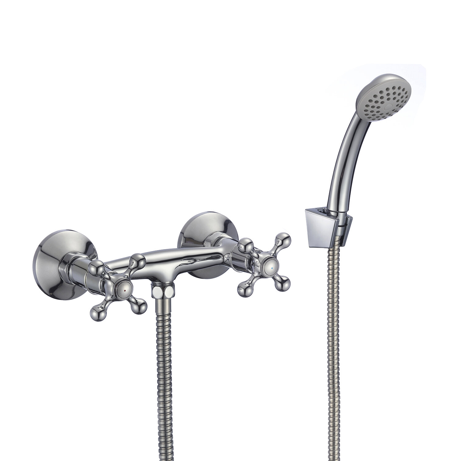 Изображение товара Смеситель Milardo Duplex DUPSB00M03 для душа с душевым гарнитуром, хром