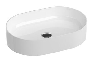 Изображение товара Раковина Ravak Ceramic XJX01155001 Slim O, 55 х 37 см, цвет белый
