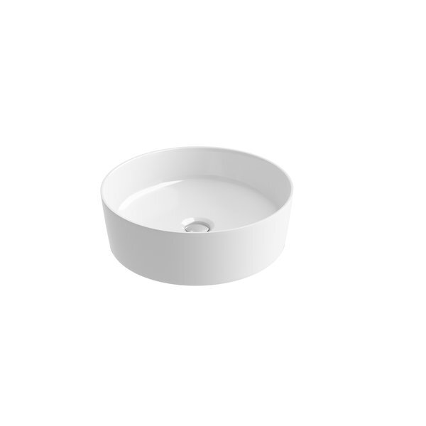 Изображение товара Раковина Ravak Uni Slim 40 см Белая - круглая, керамика, без перелива