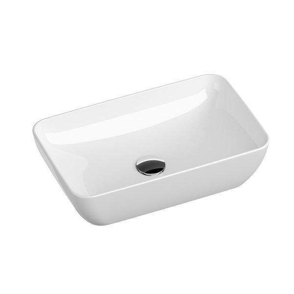 Изображение товара Раковина Ravak Uni 500 R Slim, 50 х 31 см, цвет белый, XJX01150001