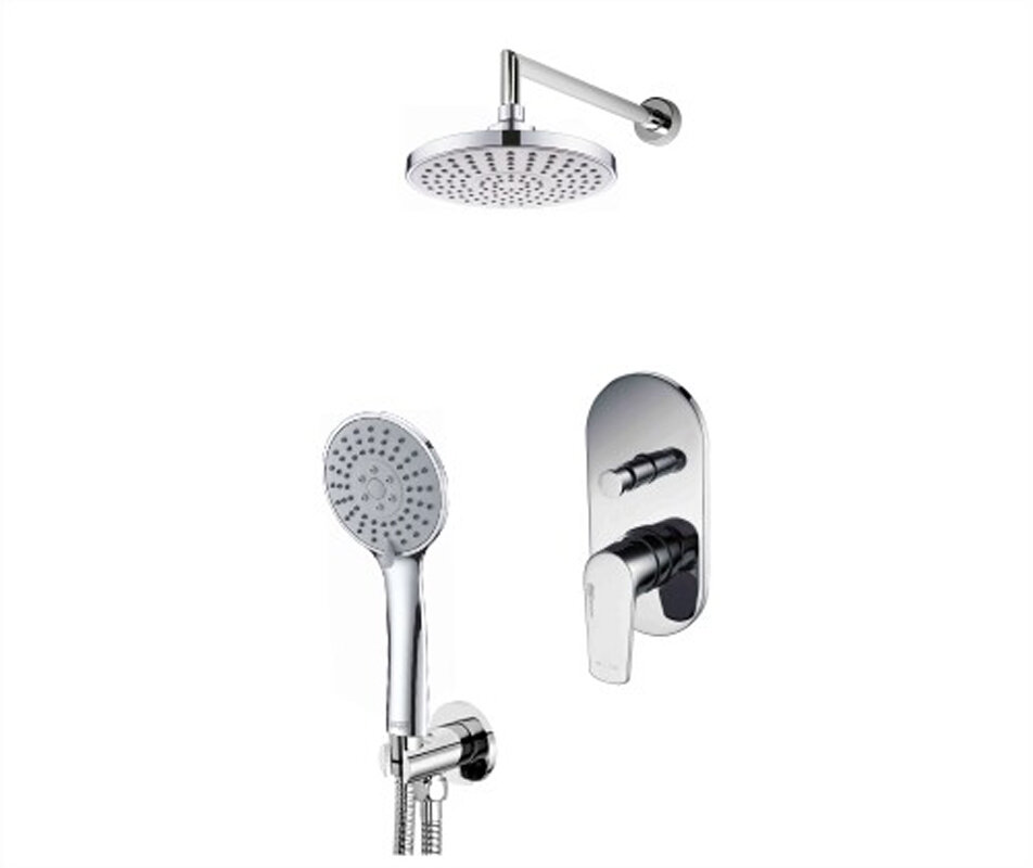 Изображение товара Душевая система WasserKRAFT A16629, скрытый монтаж, хром