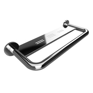 Изображение товара Поручень со полкой Bemeta Help 301100571 50 см хром глянцевый для ванной и кухни