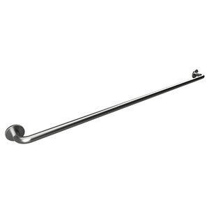 Изображение товара Поручень прямой из нержавеющей стали 150 см хром матовый Bemeta Help