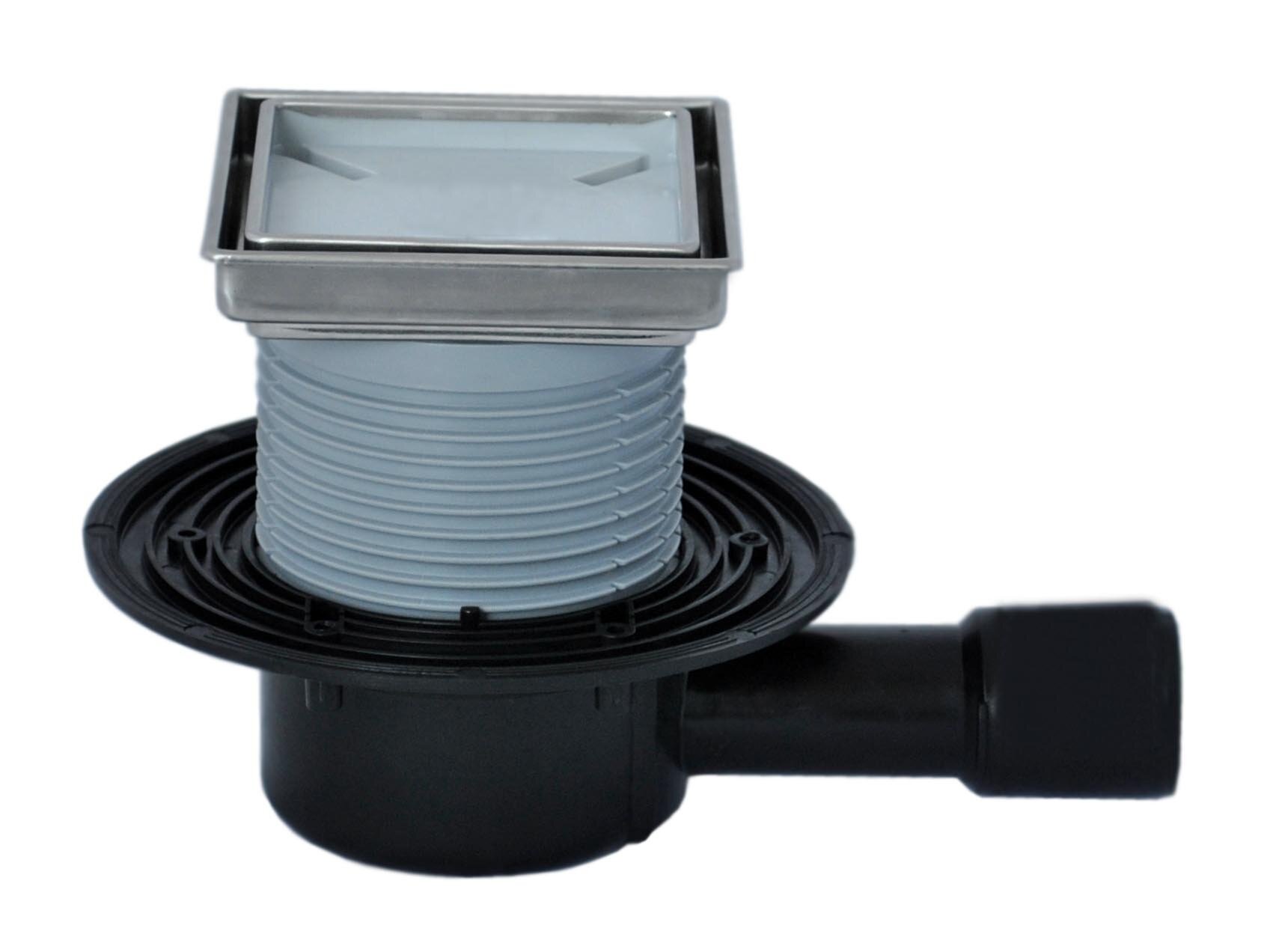 Изображение товара Горизонтальный трап Hutterer&Lechner HL510NPr-3020 с сухим сифоном для внутренних помещений