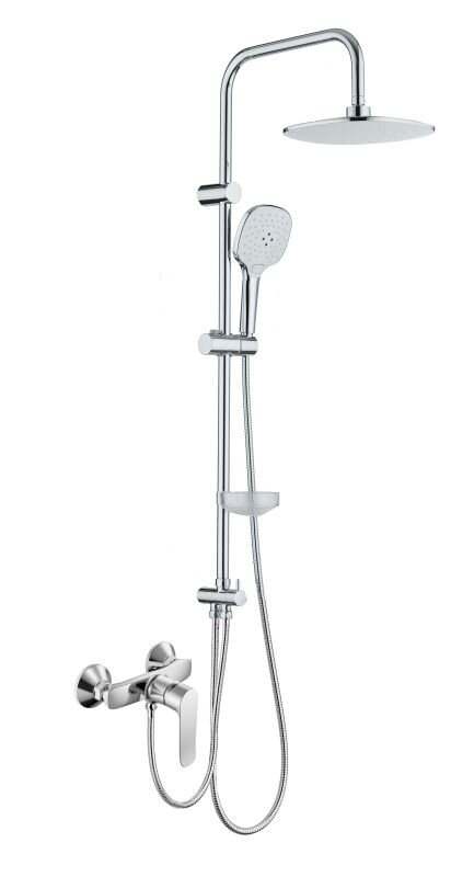 Изображение товара Душевая система Agger Nice A2595200 хром глянцевый 3 режима верхний и ручной душ