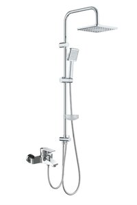 Изображение товара Душевая система Agger Right A2994000 с фиксированным изливом, хром глянцевый
