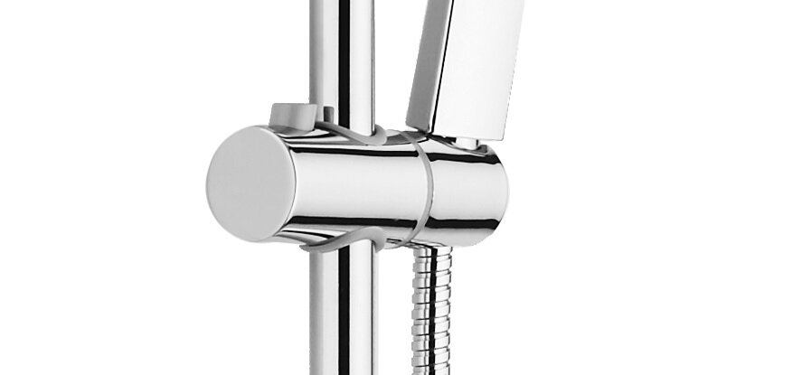 Изображение товара Держатель ручного душа Agger Breeze AHSH100 на штангу, хром, регулировка