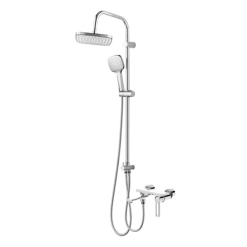 Изображение товара Душевая система Orange Splito M36-944cr с поворотным изливом и хром глянцевым