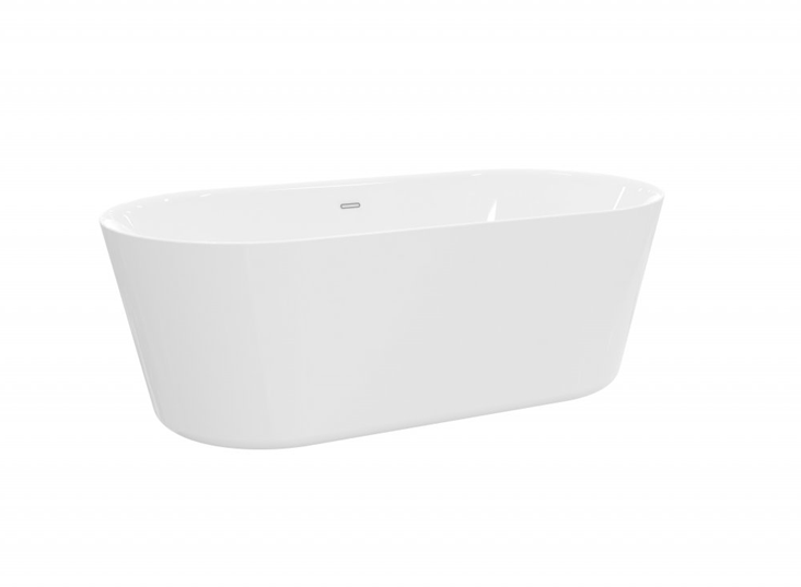 Изображение товара Акриловая ванна BelBagno BB306-1485 овальная отдельно стоящая Италия