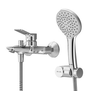Изображение товара Смеситель AM.PM X-Joy F85A15000 для ванны и душа, с душевым гарнитуром, хром
