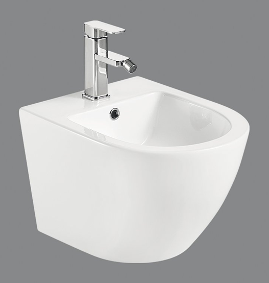 Изображение товара Подвесное биде BelBagno SFERA-R с крепежом, Италия, 37х49.5 см, белое