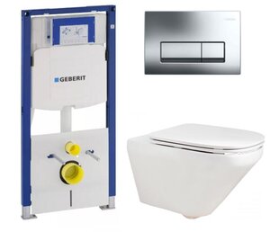 Изображение товара Инсталляция Geberit с унитазом Jacob Delafon Modern Life E77725-0, сиденье микролифт, комплект Santehnica.ru 361944