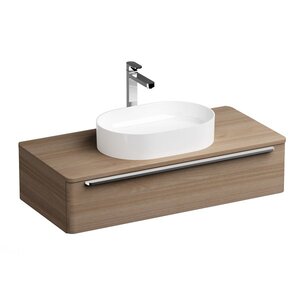 Изображение товара Современная тумба под раковину Ravak SUD 260.01 1100 со столешницей орех