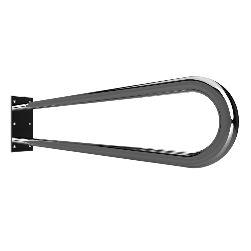 Изображение товара Oпopный U-oбpaзный пopучeнь Bemeta Help 301102991, 91.6 см, хром глянцевый