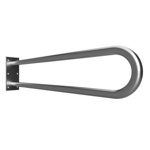 Изображение товара Oпopный U-oбpaзный пopучeнь Bemeta Help 301102992 90 см хром матовый