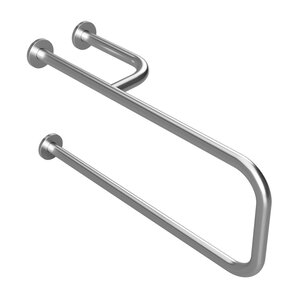 Изображение товара Опорный поручень Bemeta Help 301112152 23x77.6x38 см хром матовый для ванной и туалета