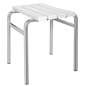 Изображение товара Стул в душ Bemeta Help 338125071 44 см, белый, хром глянцевый