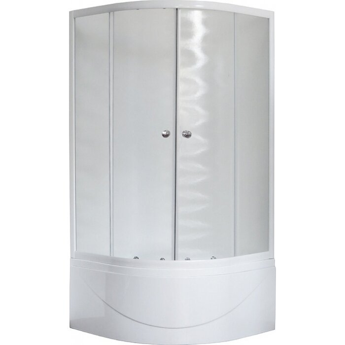 Изображение товара Душевой уголок Royal Bath RB90BK-C 90x90 см четверть круга с матовым стеклом