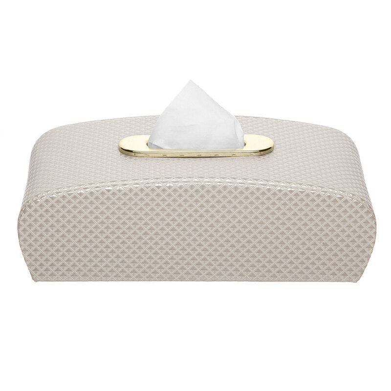 Изображение товара Салфетница Camelos, квадратики светлые, золото, SP-KLG