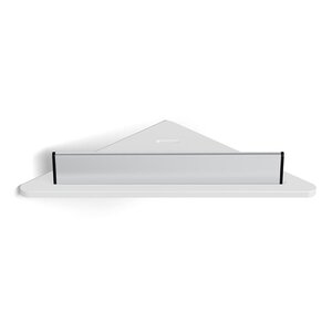 Изображение товара Угловая настенная полка хром из латуни Langberger 73451-WH