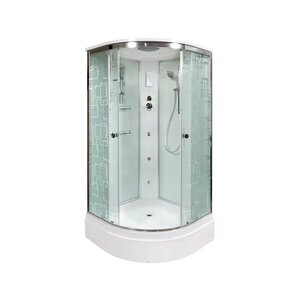 Изображение товара Душевая кабина Dto Em EM2790 90 x 90 см, с крышей, с электрикой и гидромассажем