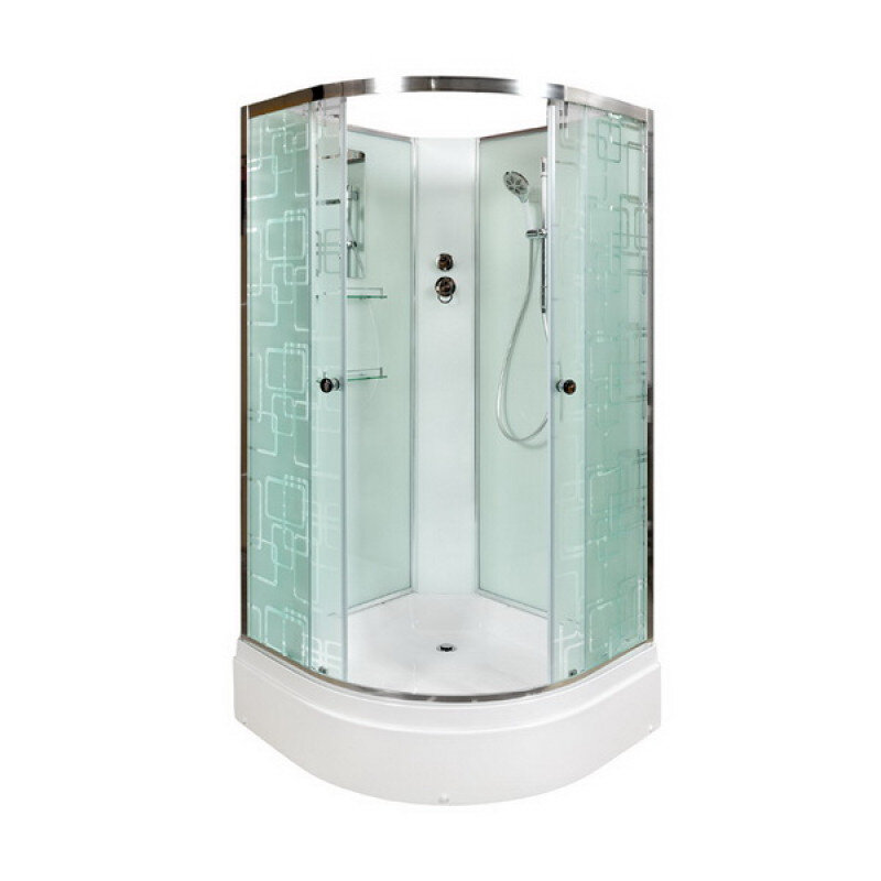 Изображение товара Душевая кабина Dto Em EM2790 N 90 x 90 см, без крыши, стандартная