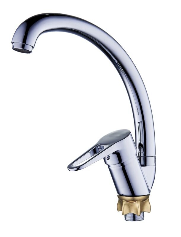 Изображение товара Смеситель G.lauf NUD4-A045 для кухонной мойки хром однорычажный поворотный