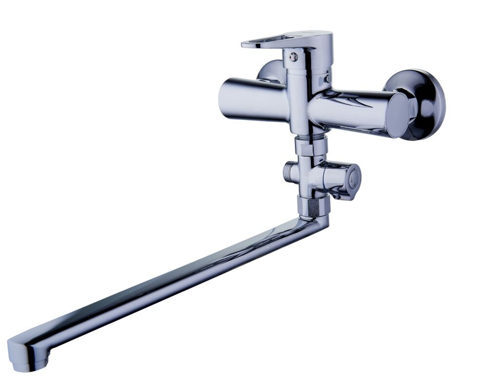 Изображение товара Смеситель G.lauf NUD6-A045 для ванны и душа хром однорычажный с поворотным изливом