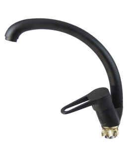 Изображение товара Смеситель G.lauf NUD4-A045YB для кухонной мойки, черный матовый