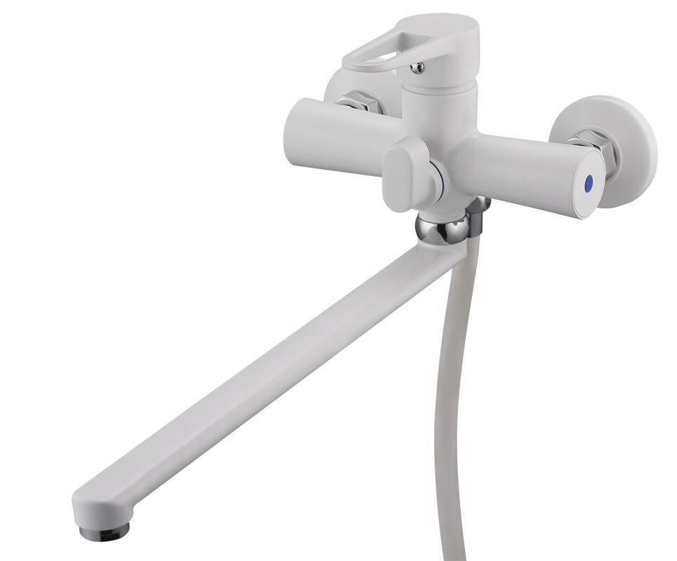 Изображение товара Смеситель G.lauf NUD7-A045YW для ванны и душа белый матовый