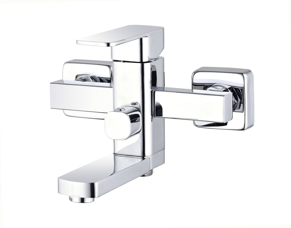 Изображение товара Смеситель G.lauf NEB3-A123 для ванны и душа хром с поворотным изливом