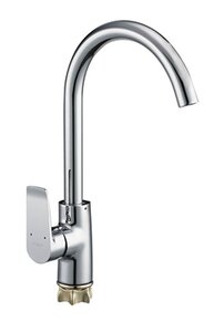 Изображение товара Смеситель кухонный G.lauf GOB4-A134 хром однорычажный с поворотным изливом