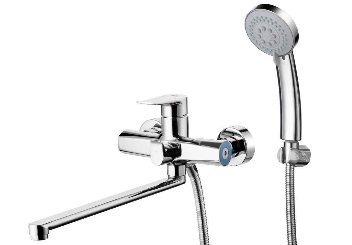 Изображение товара Смеситель G.lauf GOB7-A134 для ванны и душа хром 3 года гарантии