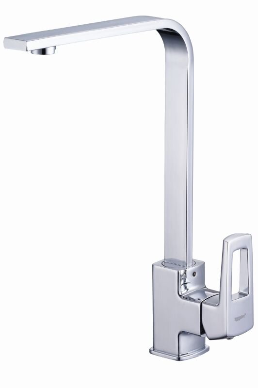 Изображение товара Смеситель G.lauf LEF4-B232 для кухонной мойки хром однорычажный Г-образный поворотный