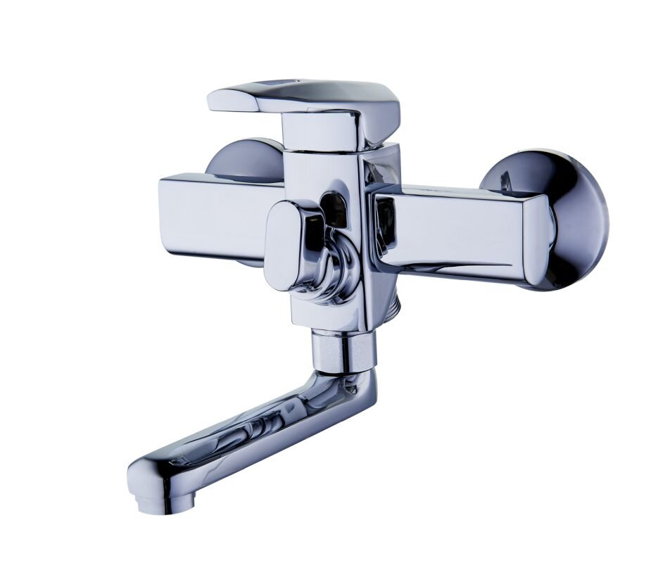 Изображение товара Смеситель G.lauf LOF3-A033 для ванны и душа хром однорычажный поворотный