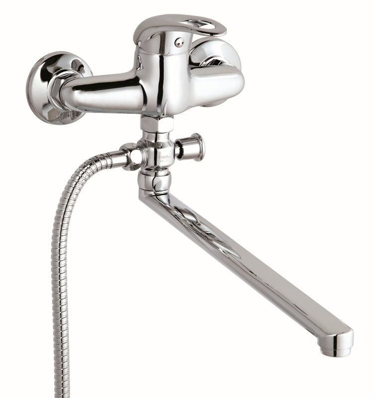 Изображение товара Смеситель G.lauf KLO6-A048 для ванны и душа хром со встроенной лейкой Изображение товара Смеситель G.lauf KLO6-A048 для ванны и душа хром со встроенной лейкой