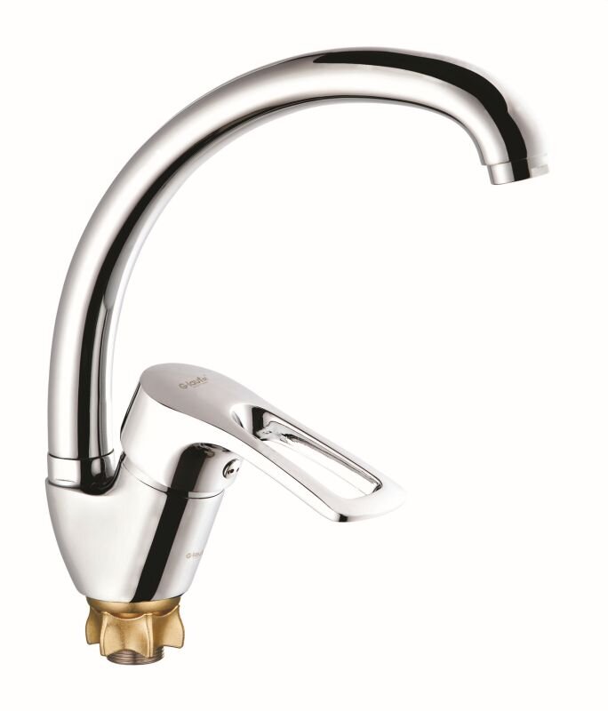 Изображение товара Смеситель G.lauf 8G4-A181 для кухонной мойки хром 19.3 см поворотный