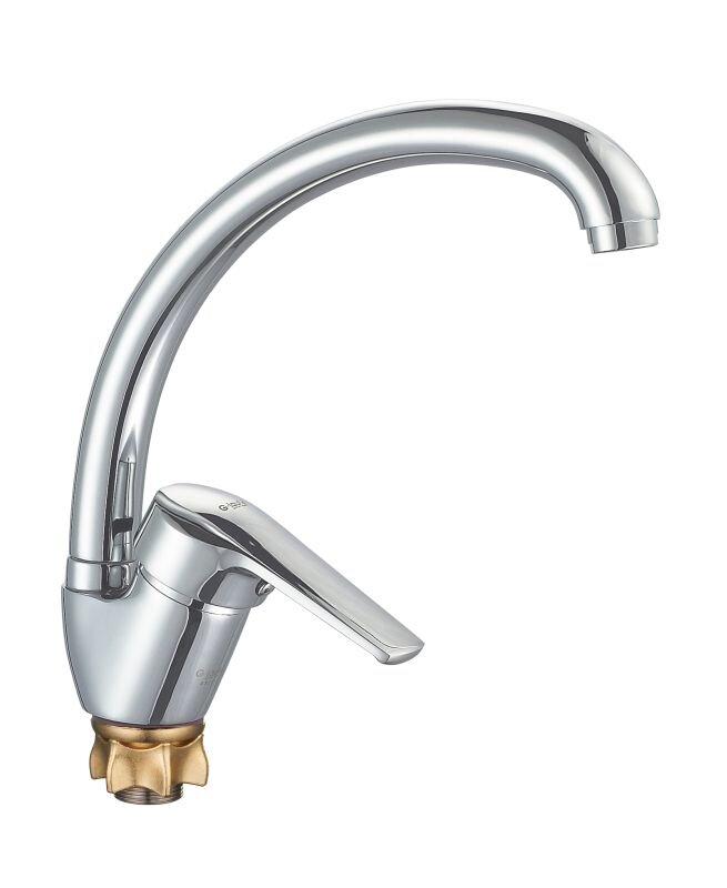 Изображение товара Смеситель G.lauf 8G4-A182 для кухонной мойки хром однорычажный поворотный