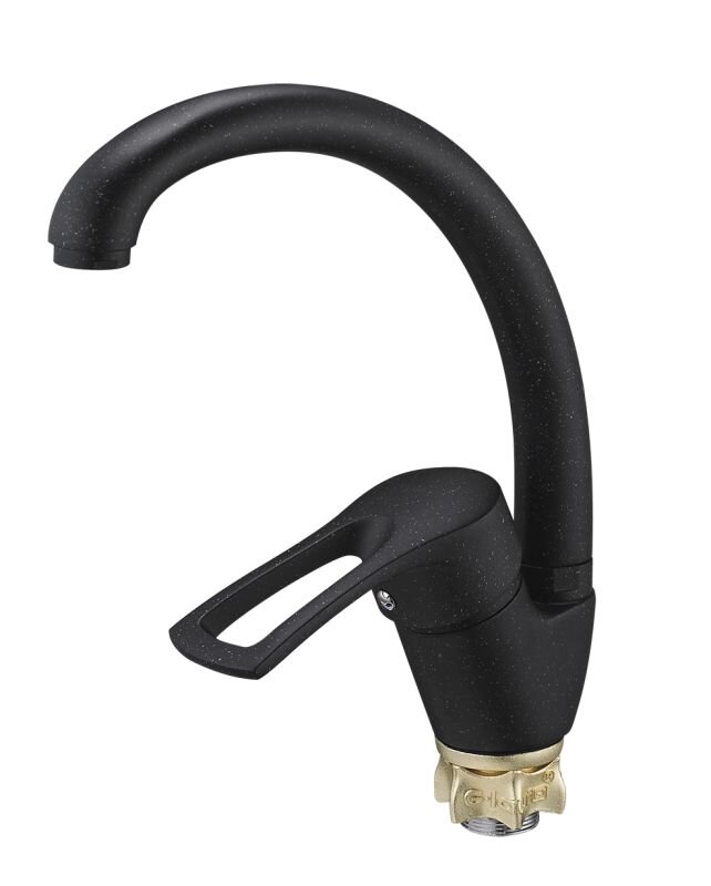 Изображение товара Смеситель для кухонной мойки G.lauf 8G4-A181KB черный с однорычажным управлением