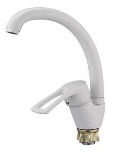 Изображение товара Смеситель кухонный G.lauf 8G4-A181KW белый с поворотным изливом